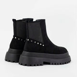 MIM Botas y botines FLORENCIA SUEDE NEGRO