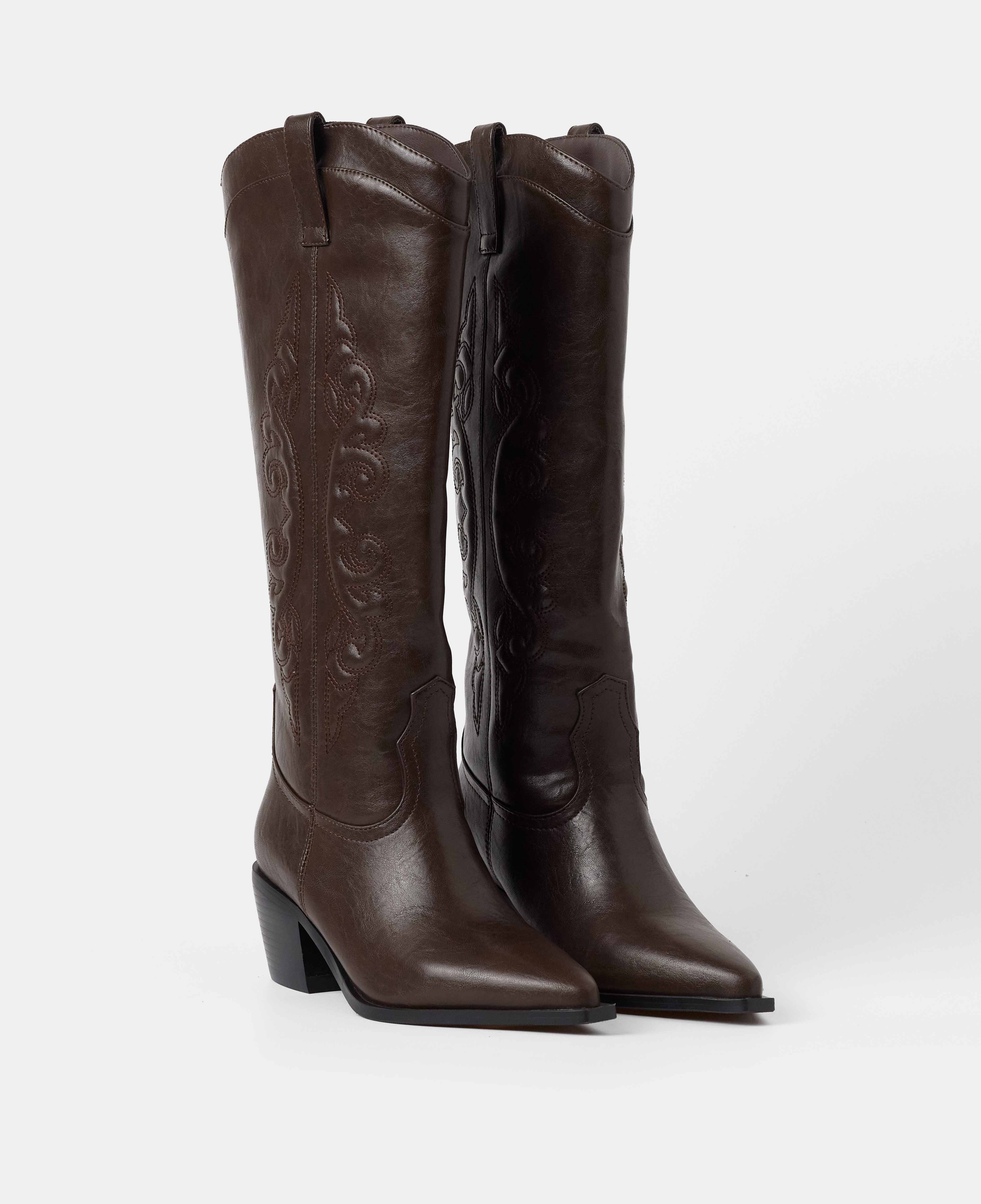 MIM Botas y botines HUGA CHOCOLATE