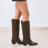 MIM Botas y botines HUGA CHOCOLATE