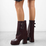 MIM Botas y botines Kenni Chocolate