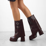 MIM Botas y botines Kenni Chocolate