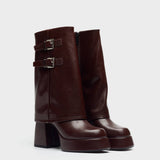 MIM Botas y botines Kenni Chocolate