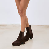 MIM Botas y botines LELE CHOCOLATE