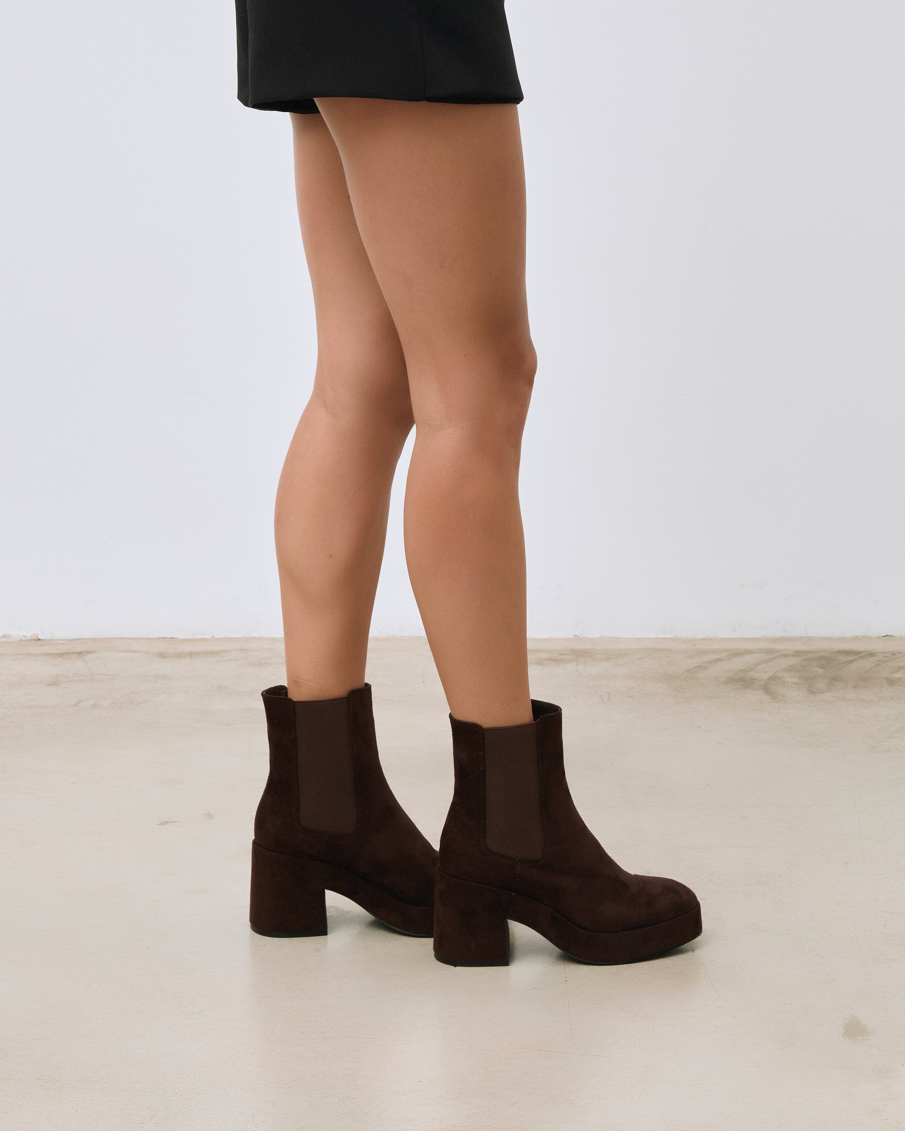 MIM Botas y botines LELE CHOCOLATE