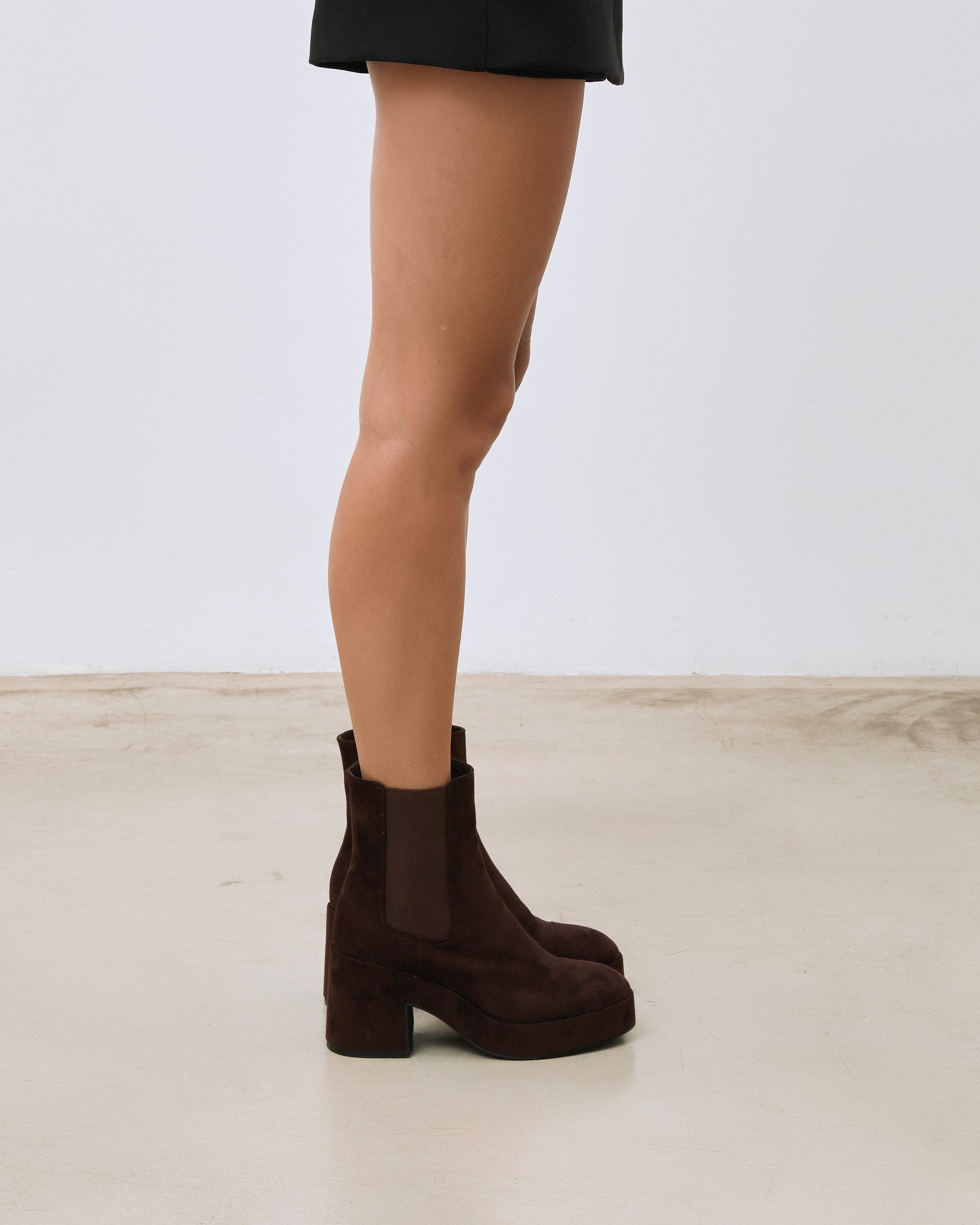 MIM Botas y botines LELE CHOCOLATE