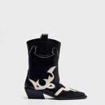 MIM Botas y botines Lory Western Negro