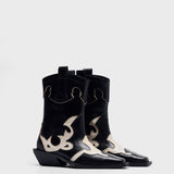 MIM Botas y botines Lory Western Negro