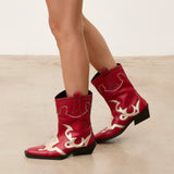 MIM Botas y botines LORY WESTERN ROJO
