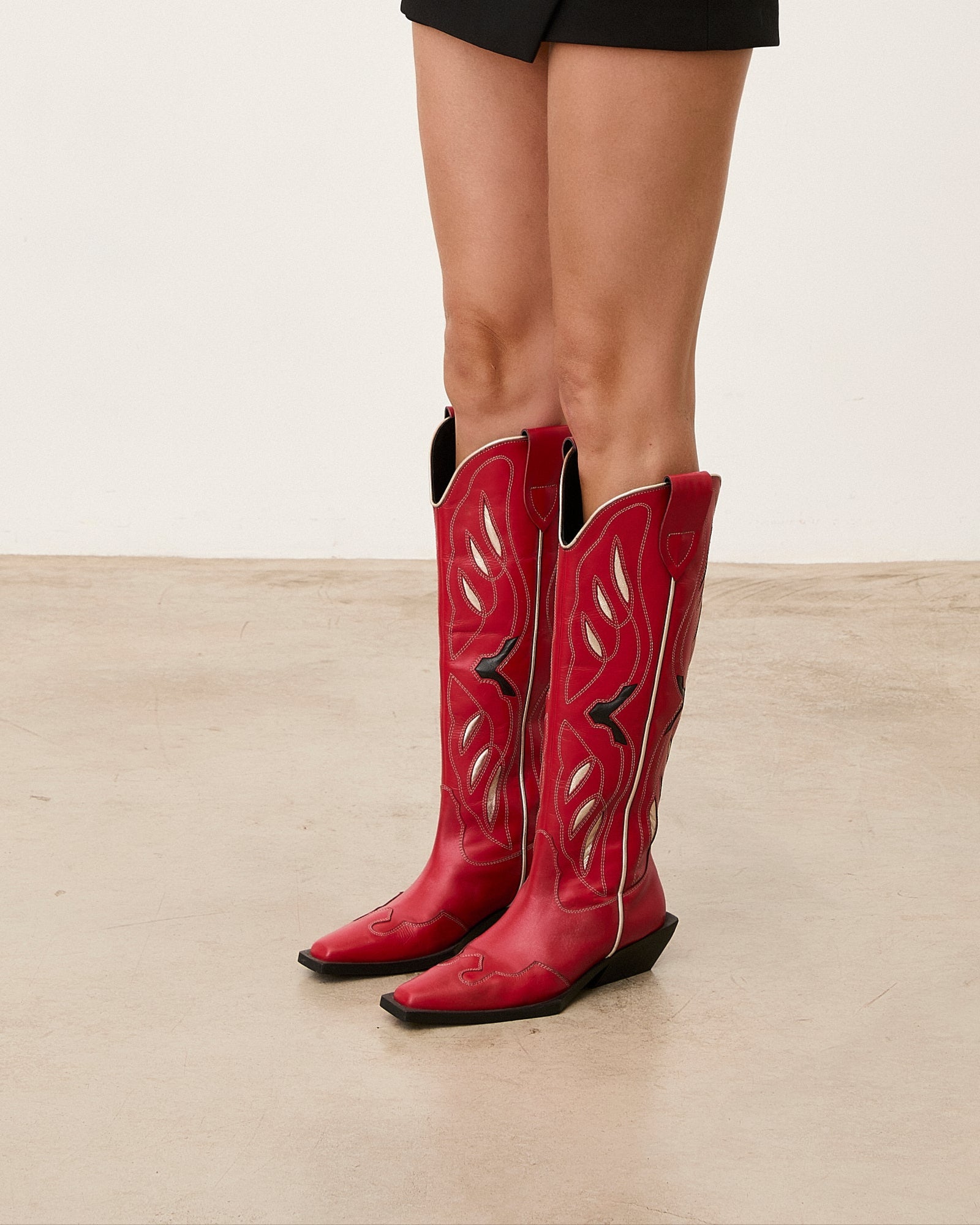 MIM Botas y botines ROUGE WESTERN ROJO