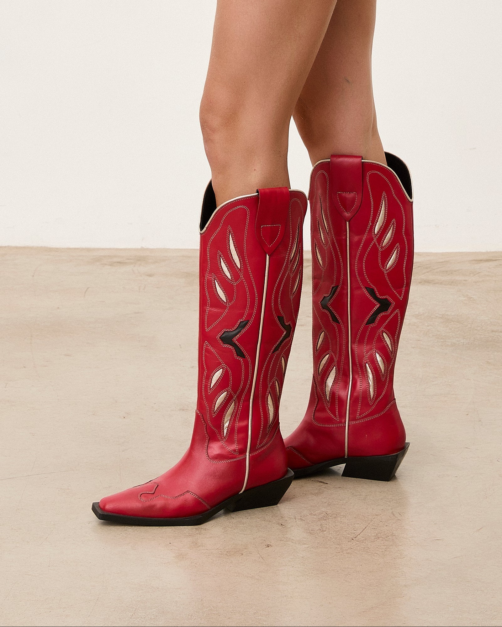 MIM Botas y botines ROUGE WESTERN ROJO