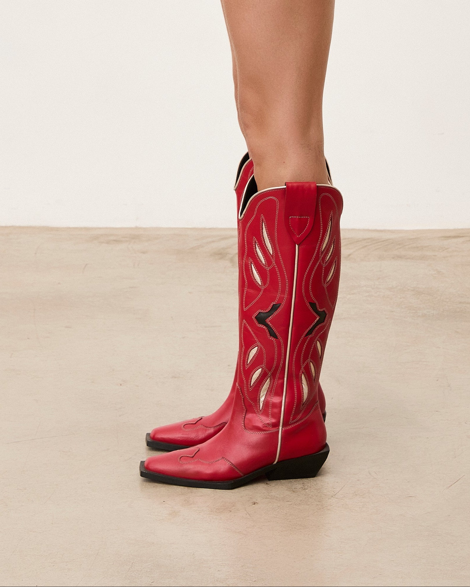 MIM Botas y botines ROUGE WESTERN ROJO