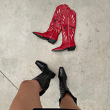 MIM Botas y botines ROUGE WESTERN ROJO