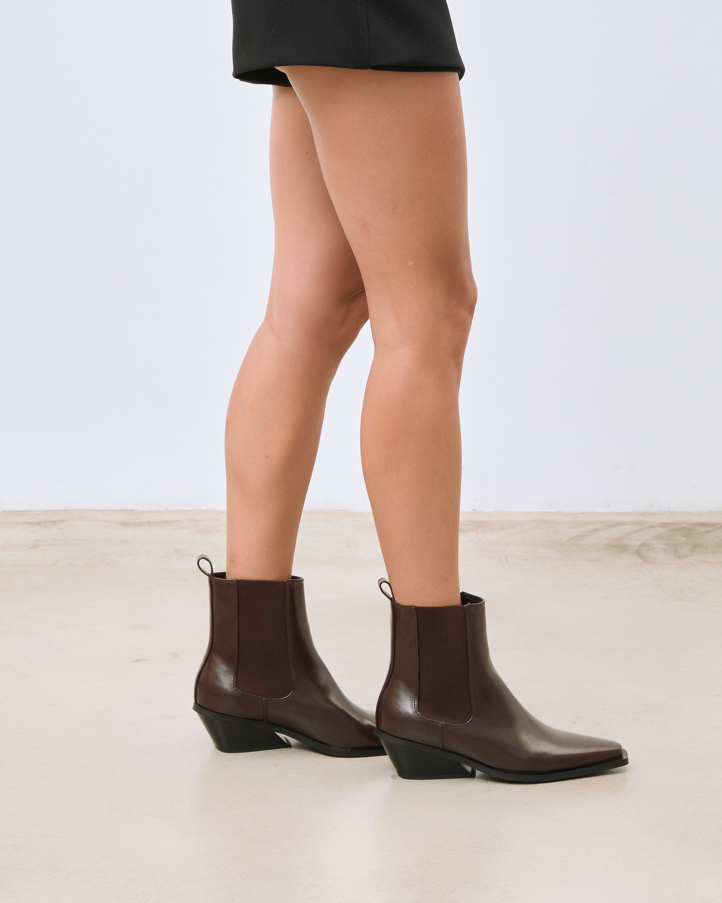 MIM Botas y botines SULLY CHOCOLATE