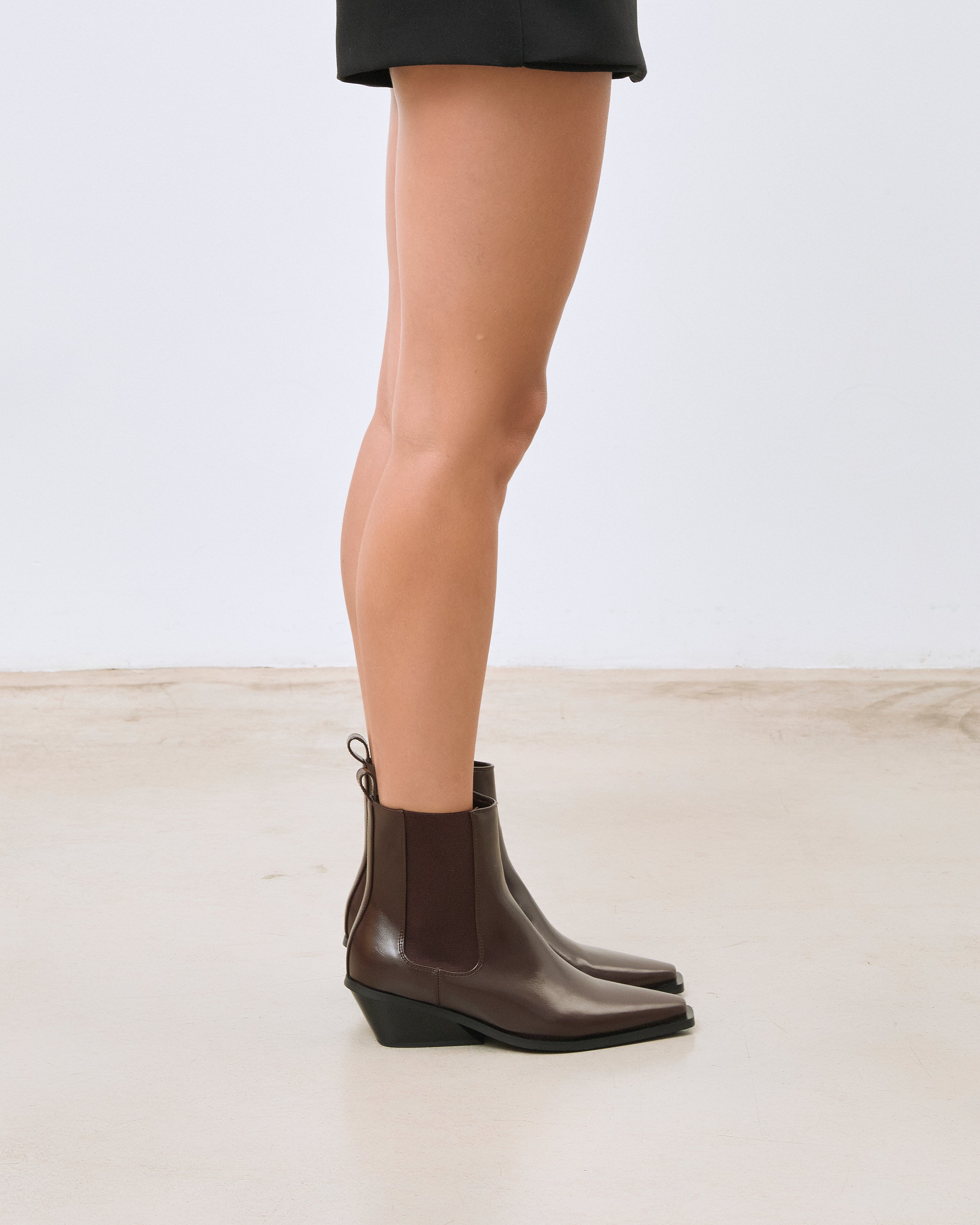 MIM Botas y botines SULLY CHOCOLATE