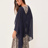 MIM Capa UNICA CAPA BLOOM AZUL MARINO