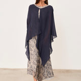 MIM Capa UNICA CAPA BLOOM AZUL MARINO