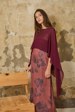 MIM Capa UNICA CAPA BLOOM BERENJENA