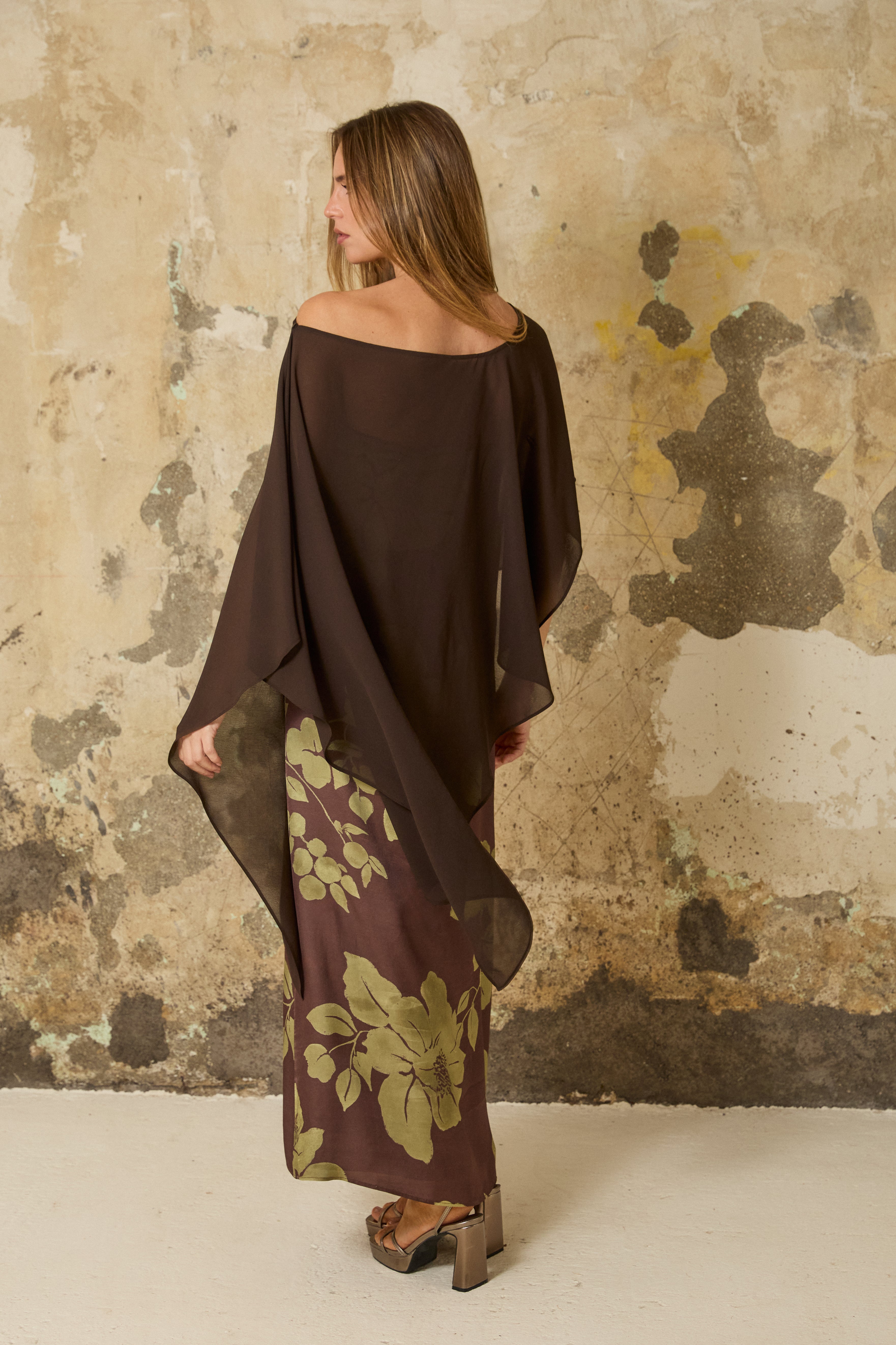 MIM Capa UNICA CAPA BLOOM CHOCOLATE