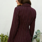 MIM Chaqueta BLAZER ELY BERENJENA