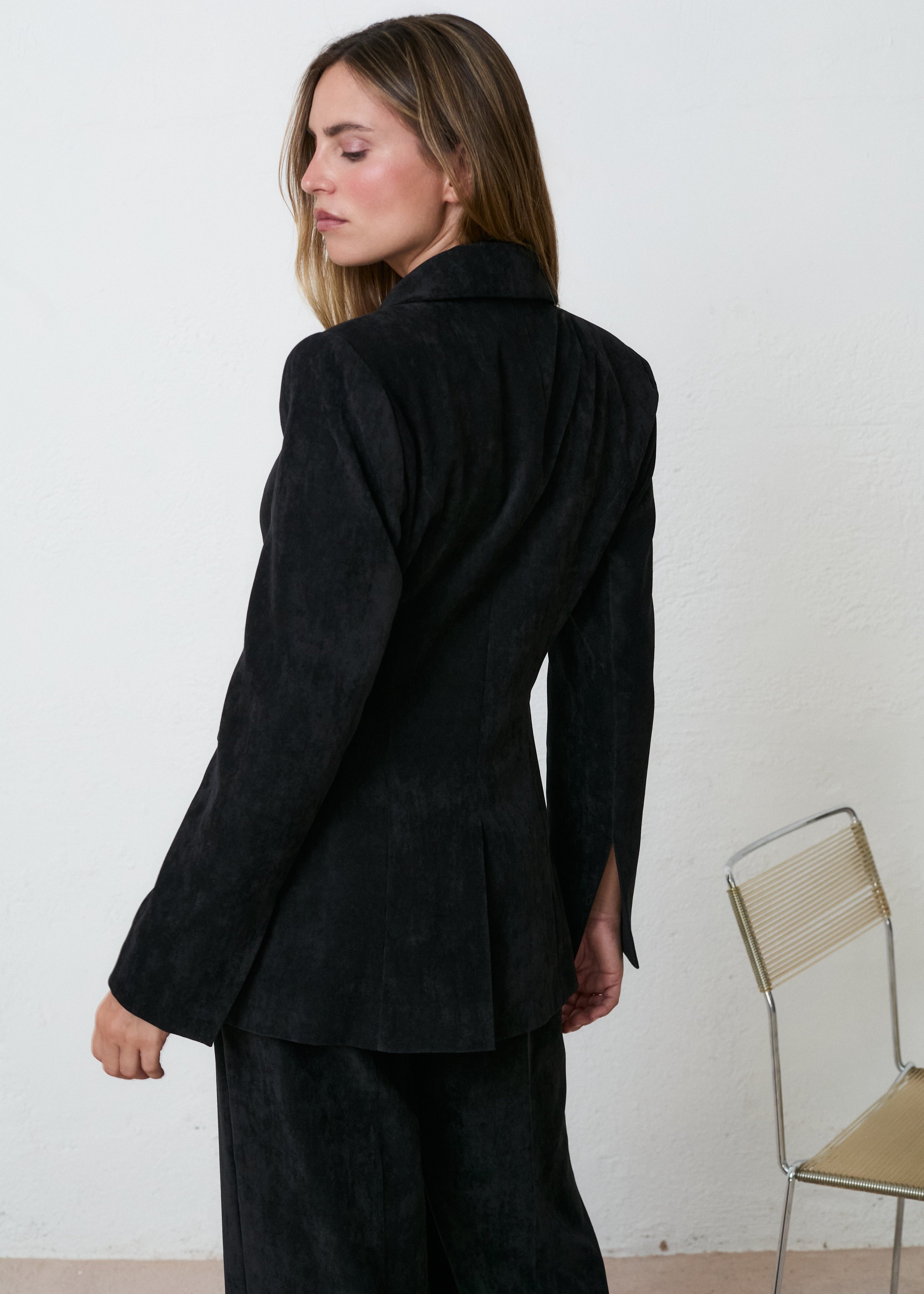 MIM Chaqueta BLAZER ELY NEGRO