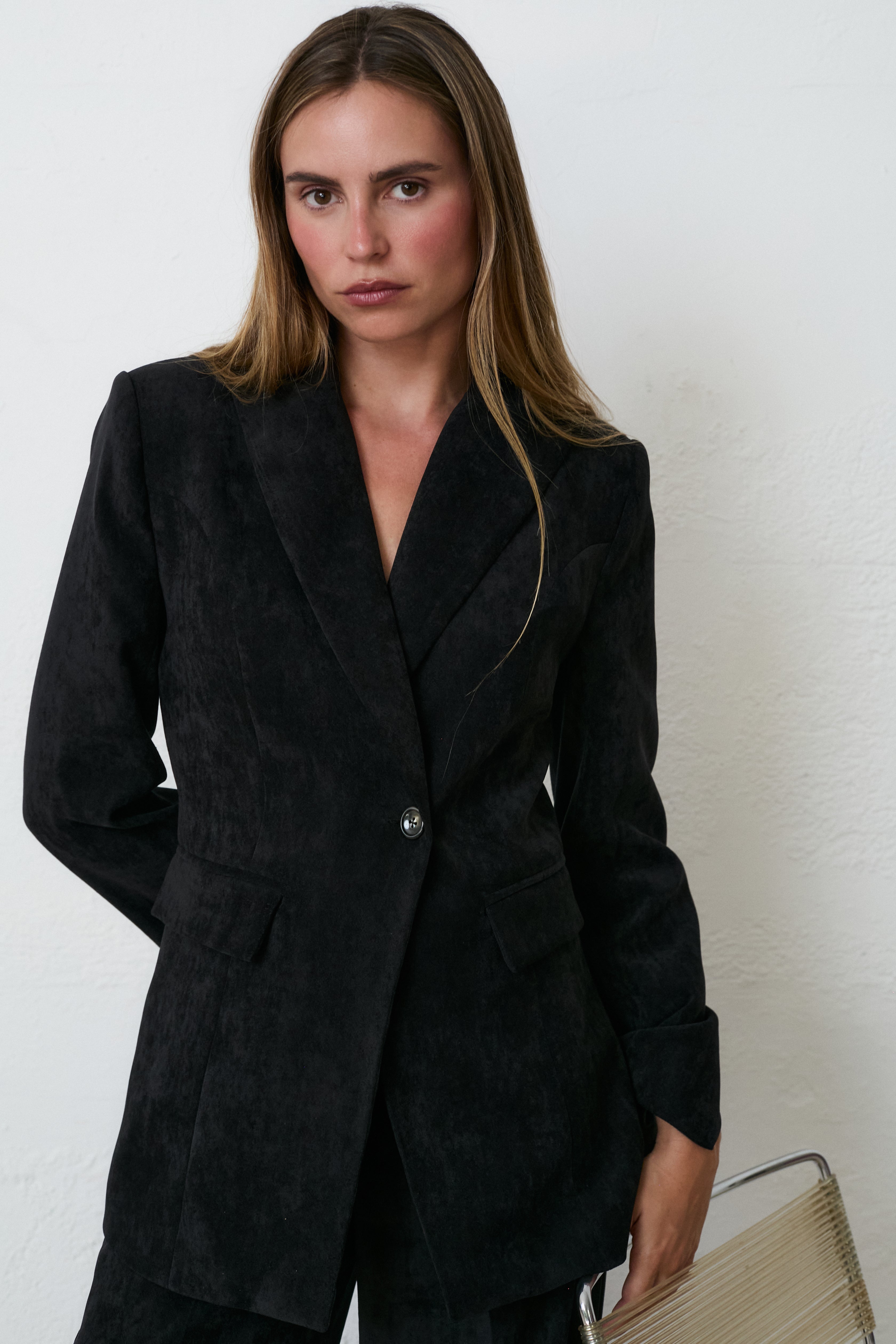 MIM Chaqueta BLAZER ELY NEGRO