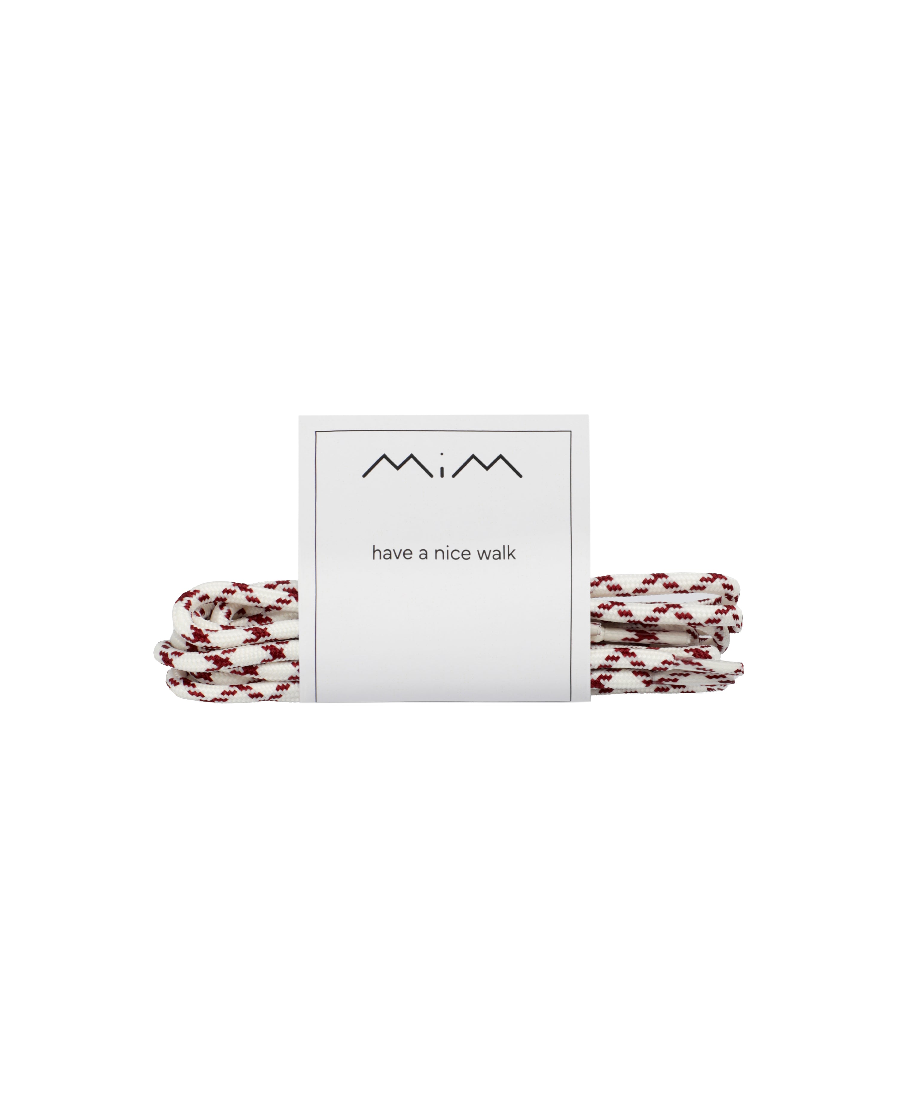MIM Cordones UNICA CORDONES CROSSED BURDEOS