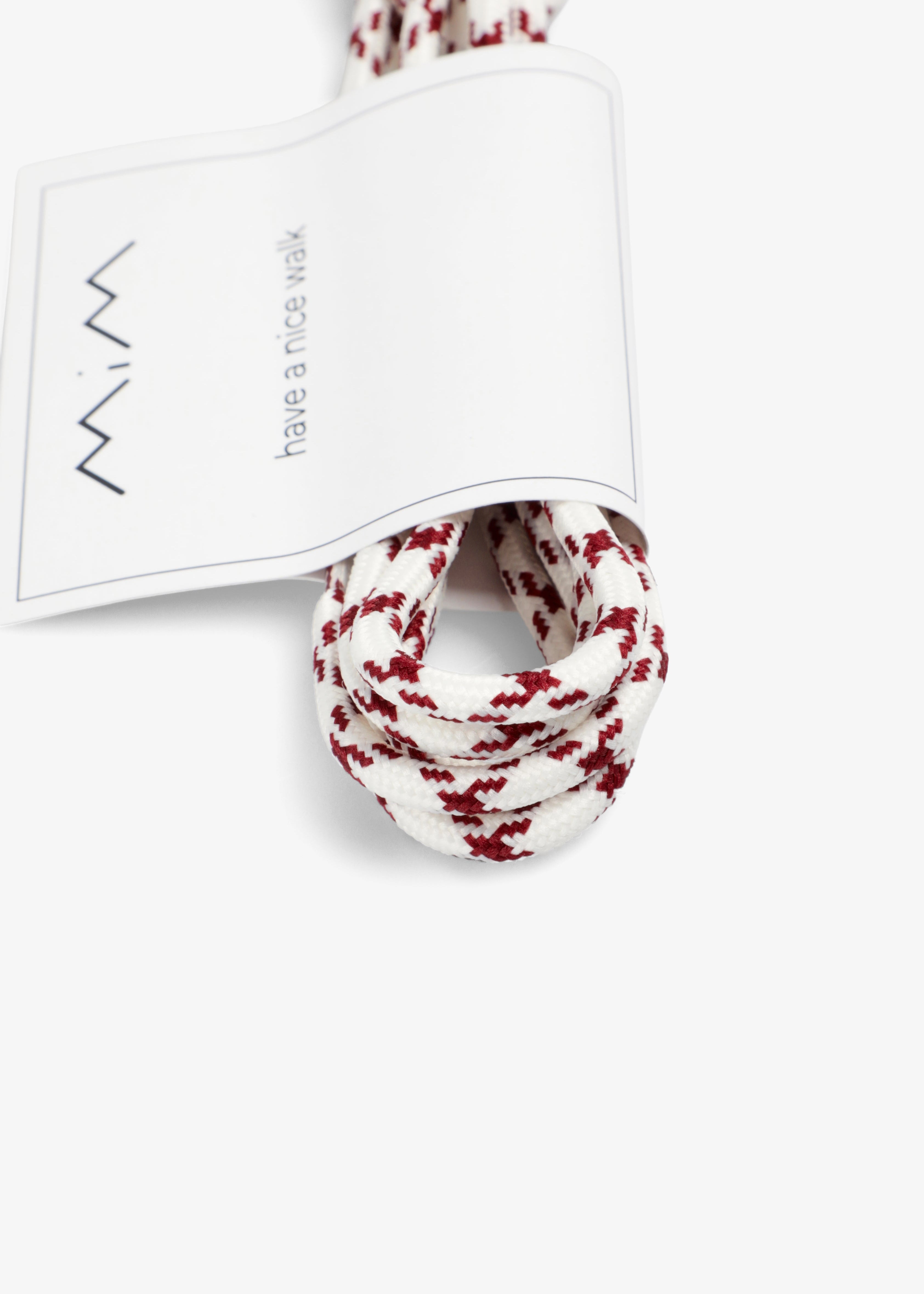 MIM Cordones UNICA CORDONES CROSSED BURDEOS