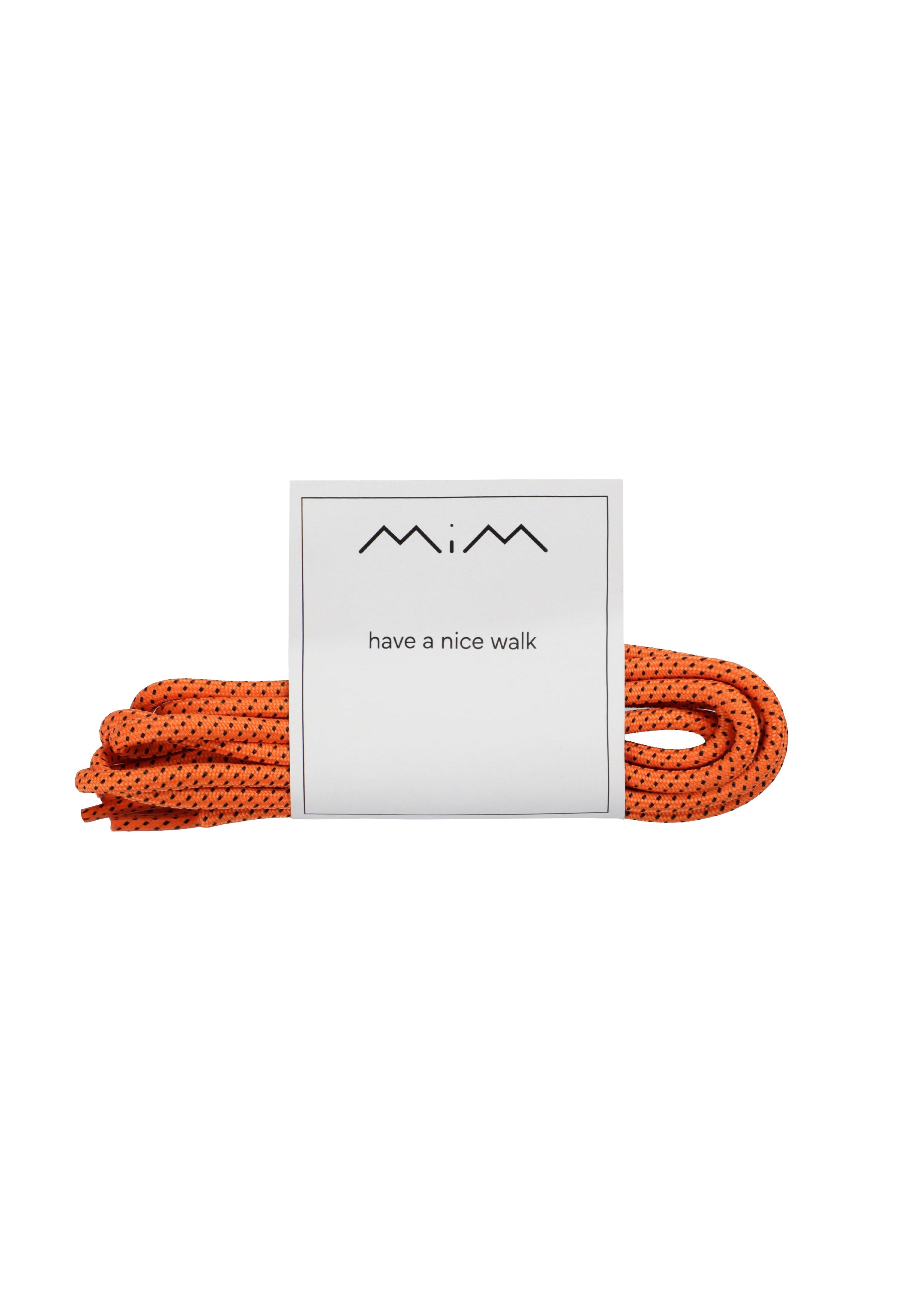 MIM Cordones UNICA CORDONES CROSSED NARANJA