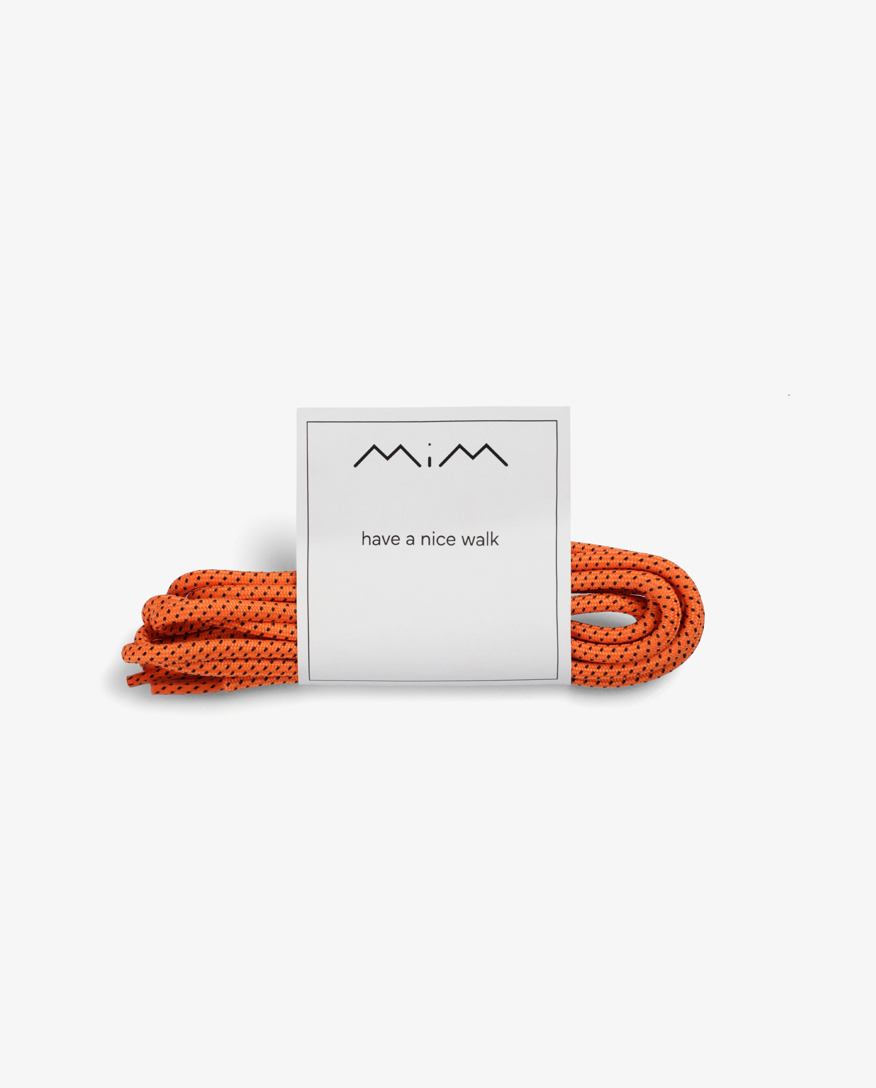 MIM Cordones UNICA CORDONES CROSSED NARANJA