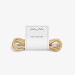 MIM Cordones UNICA CORDONES DORADO GLITTER