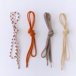 MIM Cordones UNICA CORDONES RAYAS CHOCOLATE