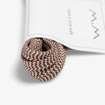 MIM Cordones UNICA CORDONES RAYAS CHOCOLATE