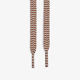 MIM Cordones UNICA CORDONES RAYAS CHOCOLATE