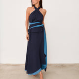 MIM Falda FALDA MEG AZUL MARINO