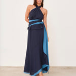 MIM Falda FALDA MEG AZUL MARINO