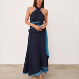 MIM Falda FALDA MEG AZUL MARINO