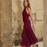 MIM Falda FALDA MEG BURDEOS