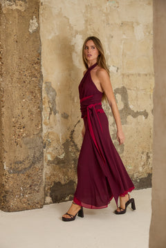 MIM Falda FALDA MEG BURDEOS