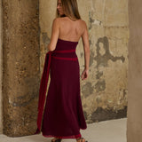 MIM Falda FALDA MEG BURDEOS