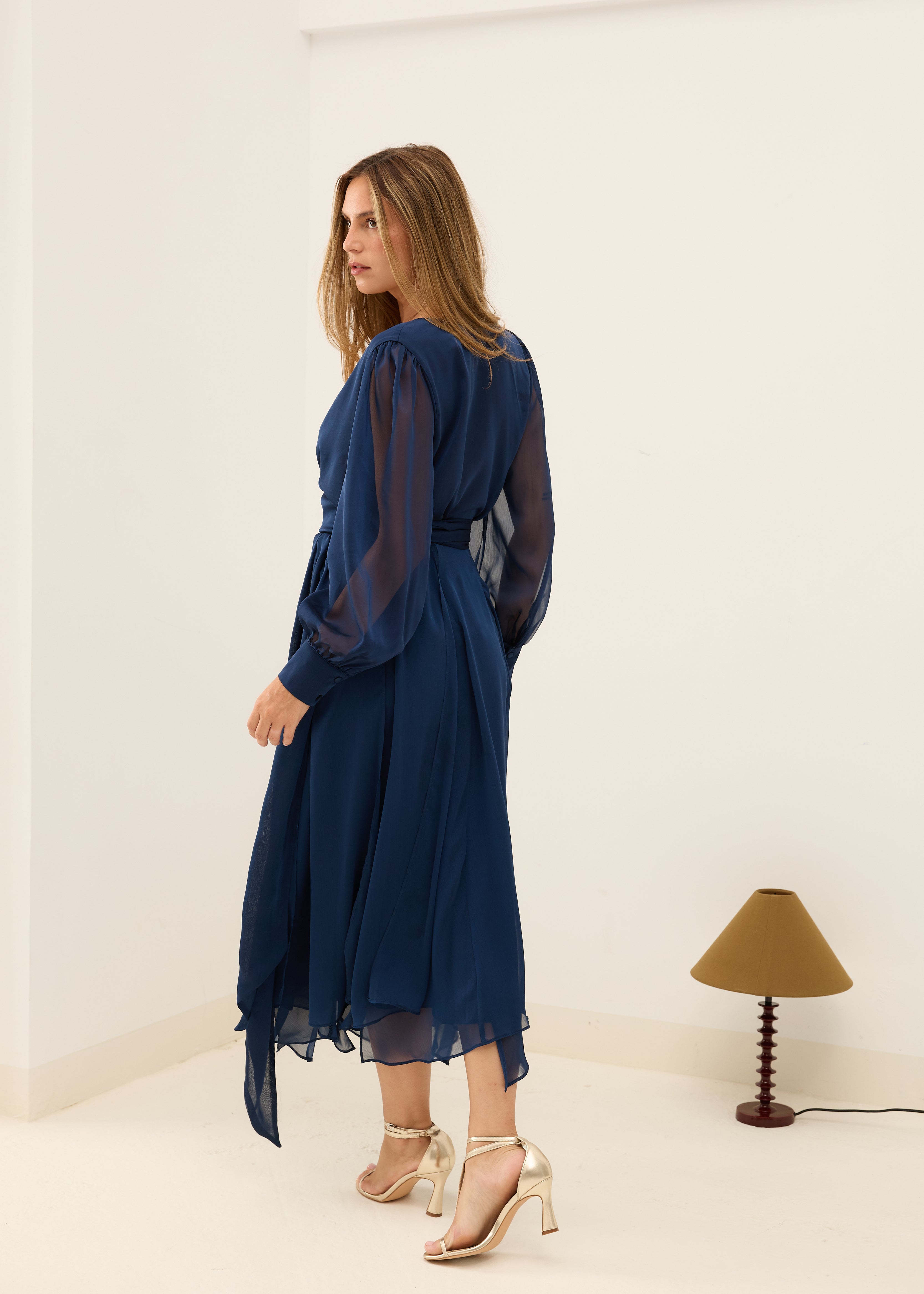 MIM Falda FALDA MEGAN AZUL MARINO