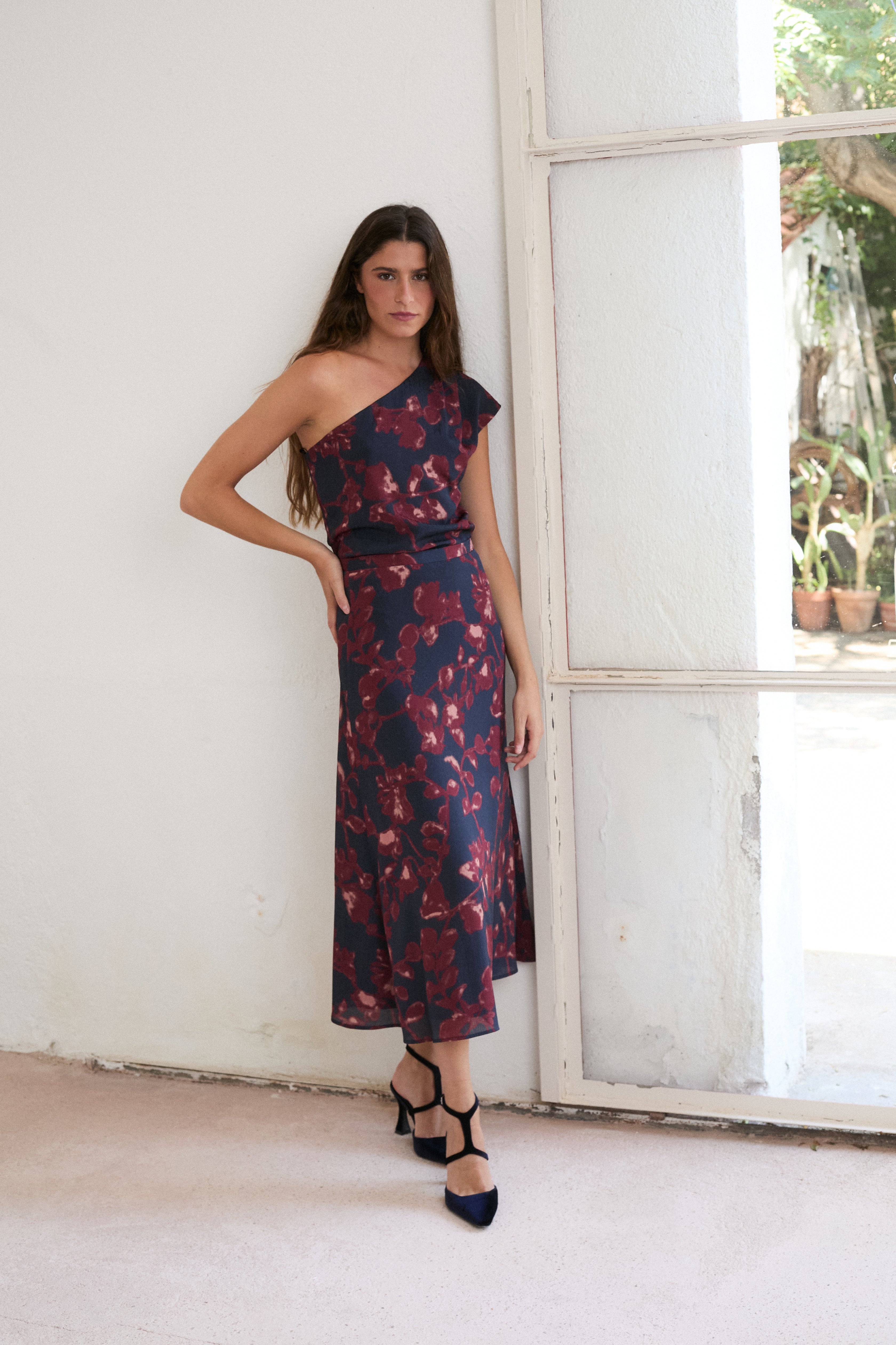 MIM Falda FALDA VIVI AZUL MARINO