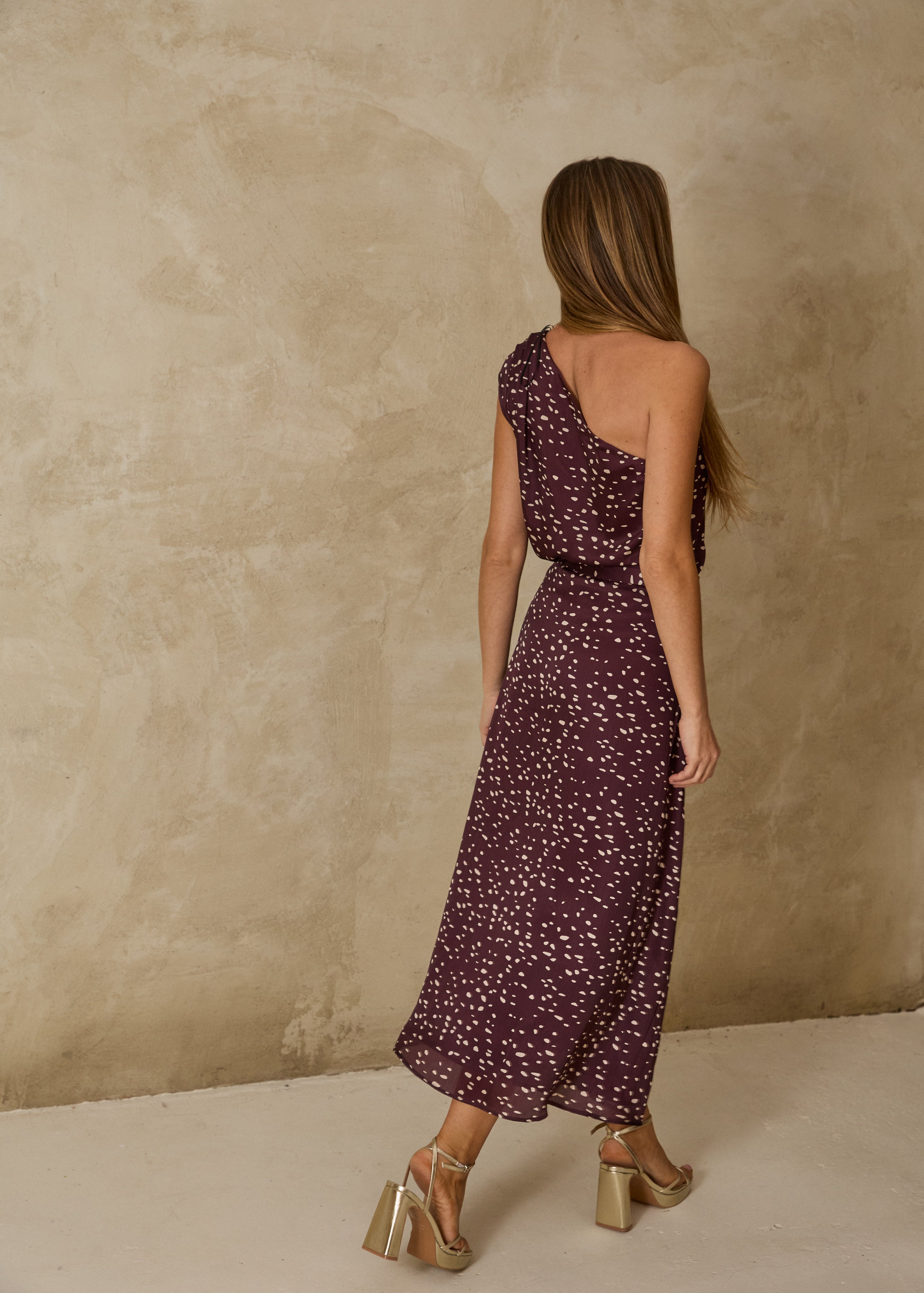 MIM Falda FALDA VIVI BERENJENA