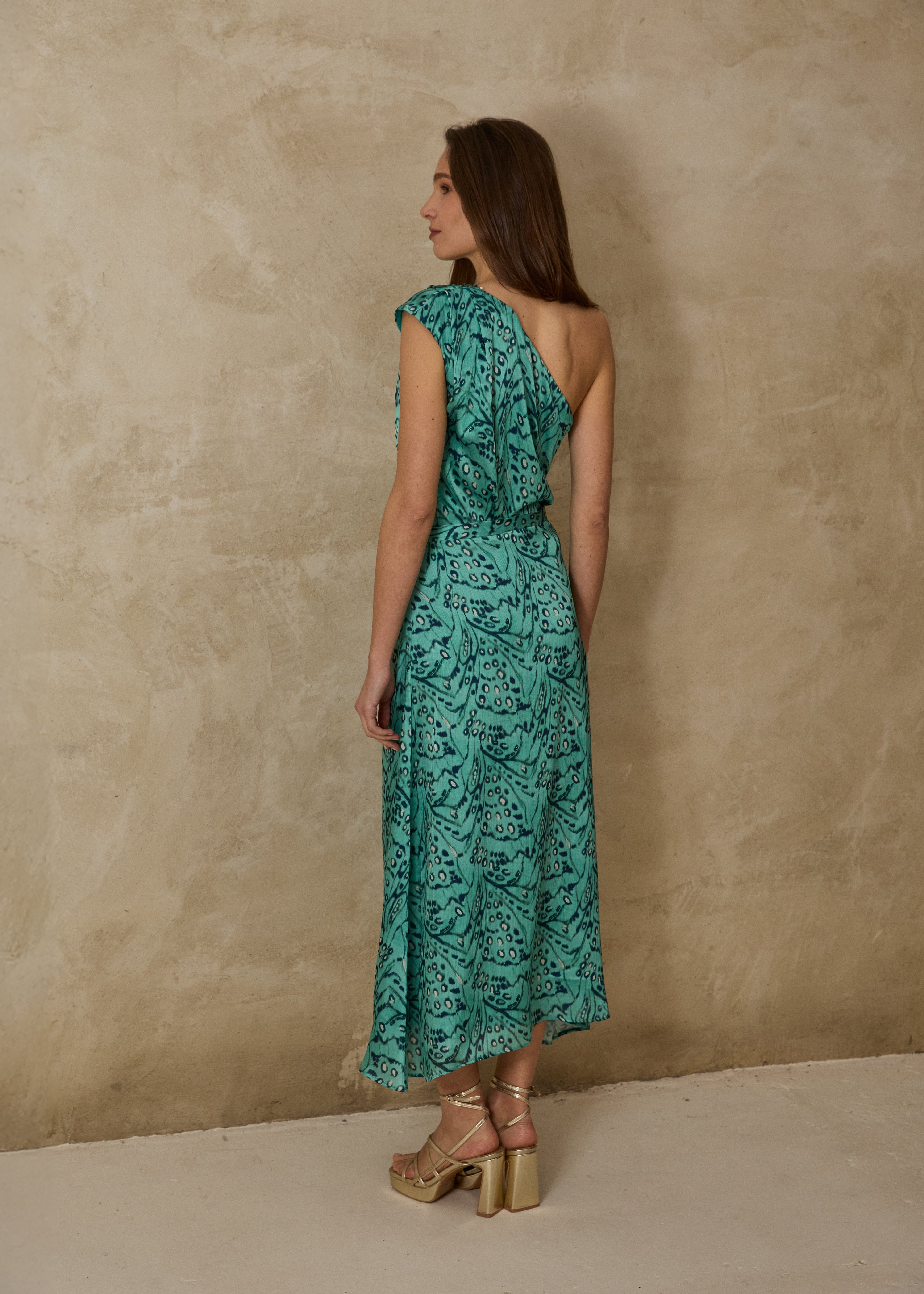 MIM Falda FALDA VIVI TURQUESA