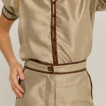 MIM Pantalón PANTALÓN BAMBA AGUAMARINA