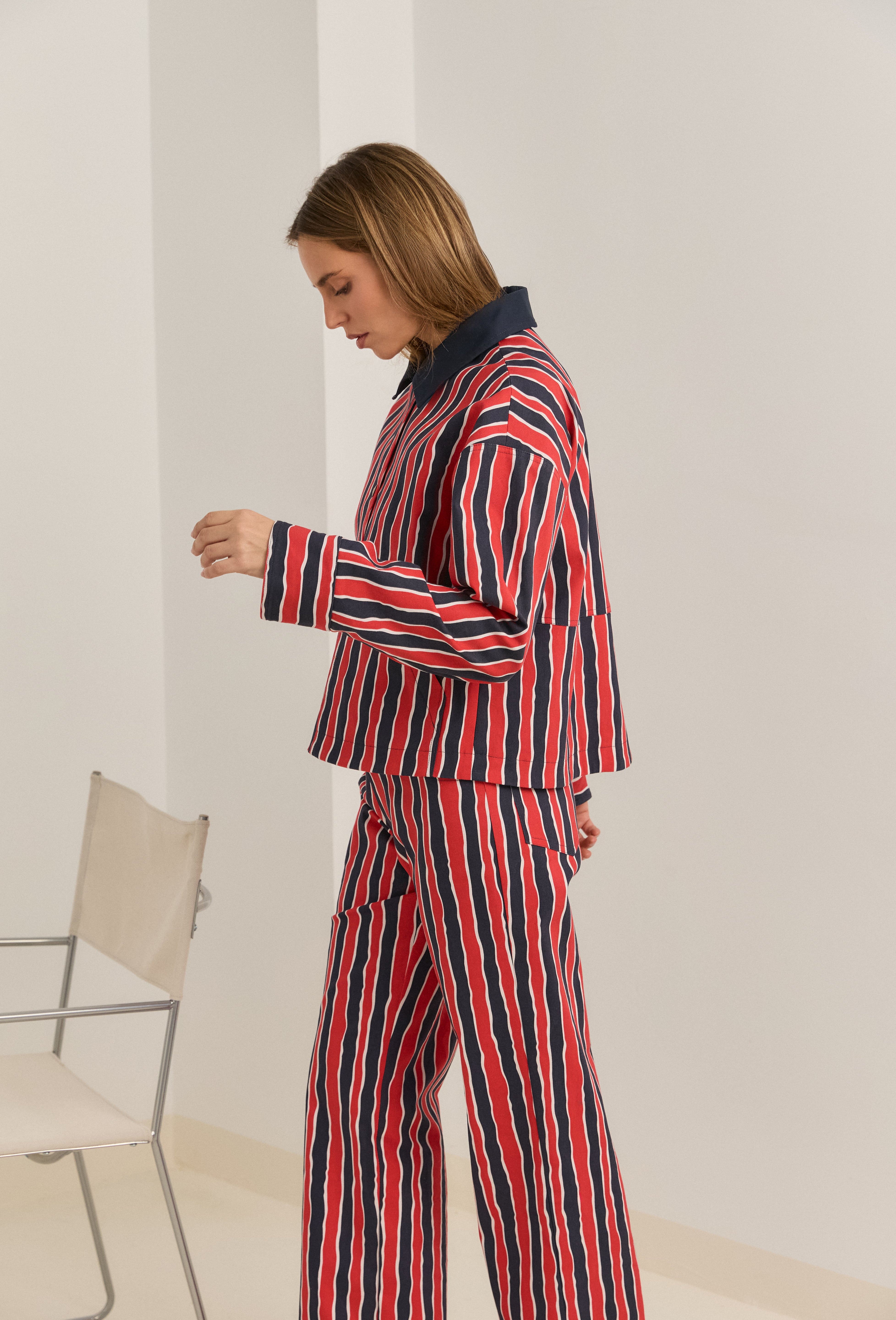 MIM Pantalón PANTALÓN BOND AZUL MARINO