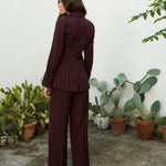 MIM Pantalón PANTALÓN ELY BERENJENA