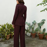 MIM Pantalón PANTALÓN ELY BERENJENA