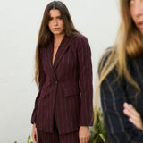 MIM Pantalón PANTALÓN ELY BERENJENA