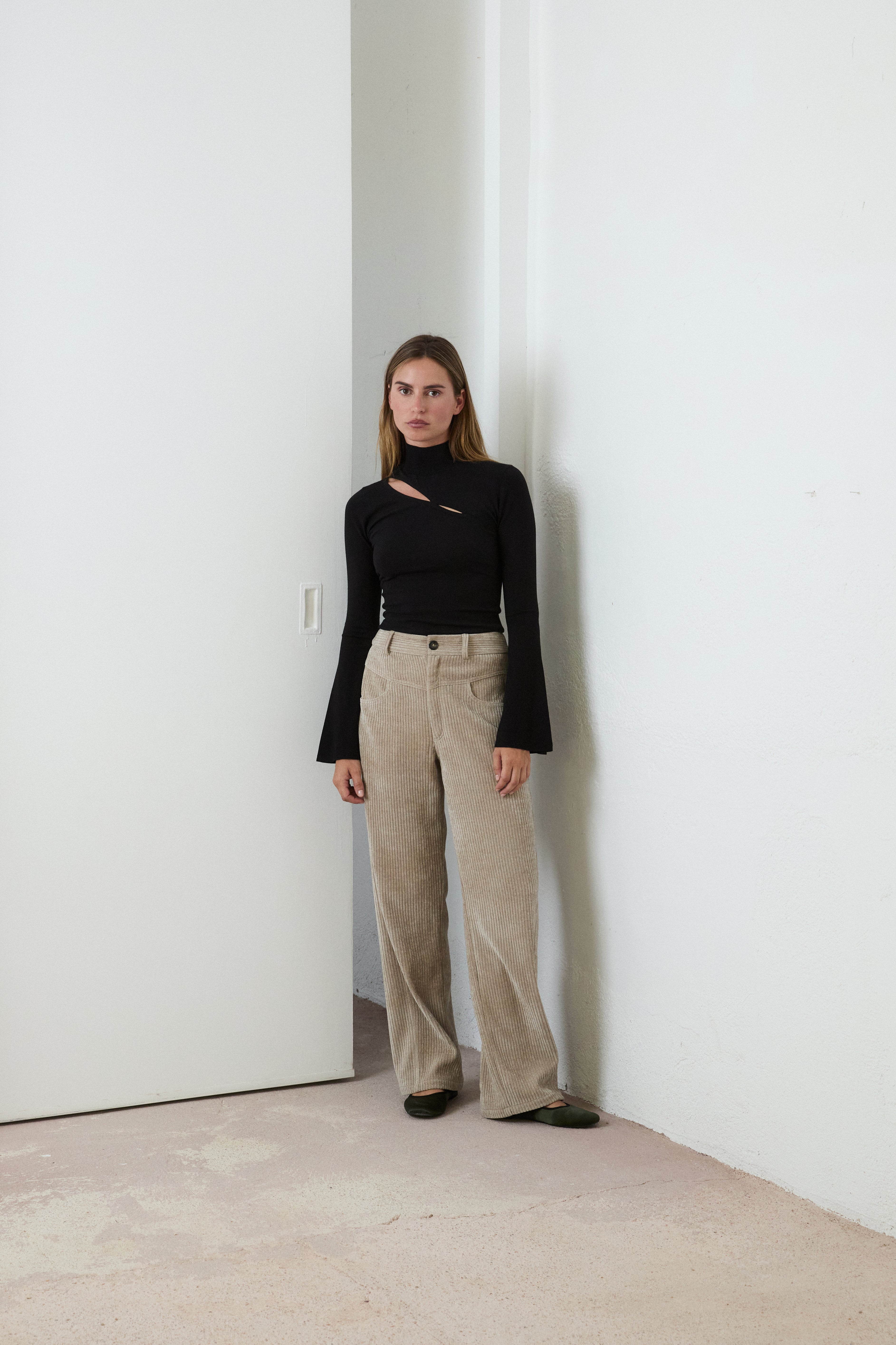 MIM Pantalón PANTALÓN WEST BEIGE