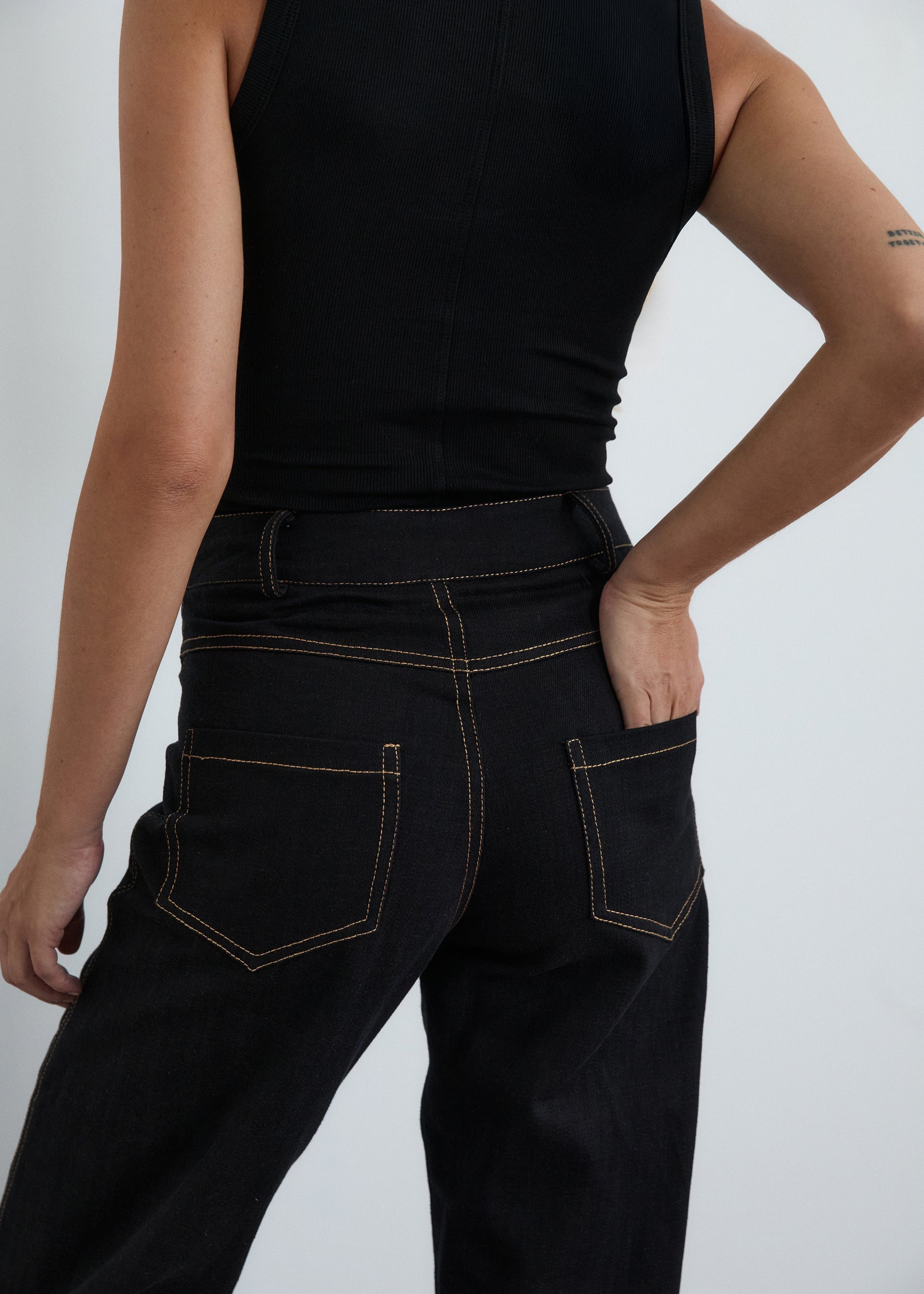 MIM Pantalón PANTALÓN WEST NEGRO